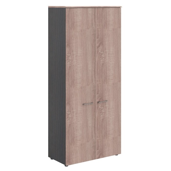 Шкаф с глухими дверьми и топом WHC 85.1 Дуб Сонома/Легно темный 856х432х1949 WAVE в Махачкале 