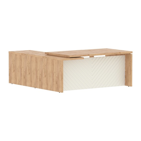 Стол руководителя TLCT 1820(R) 1800х2000х750 TORR LUX в Махачкале 