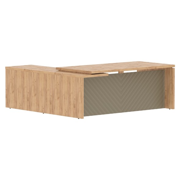 Стол руководителя TLCT 2020(R) 2000х2000х750 TORR LUX в Махачкале 