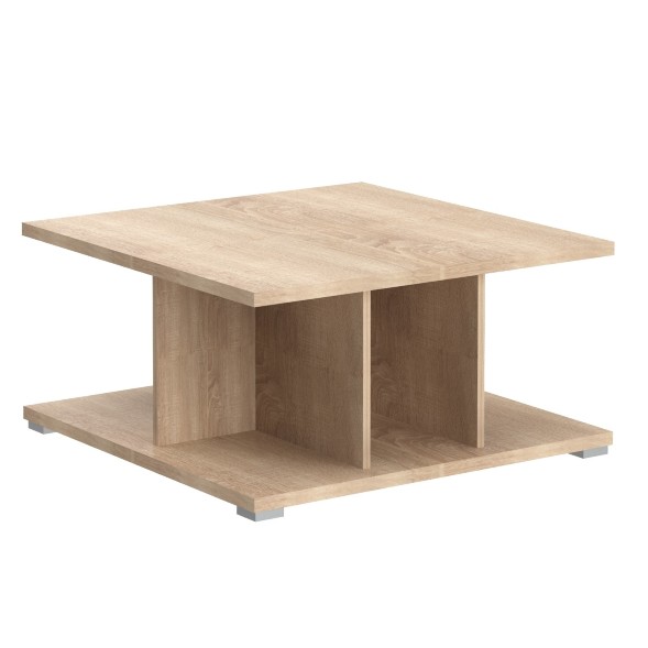 Стол журнальный CT 888 Дуб Сонома светлый 800х800х400 COFFEE в Махачкале 