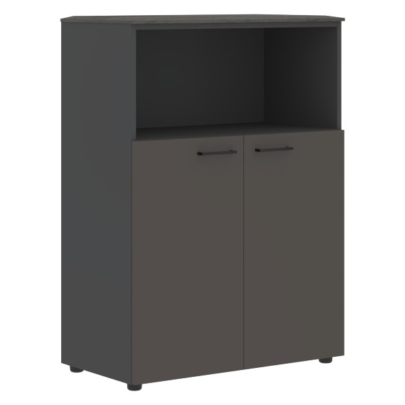 Шкаф с глухими малыми дверьми и топом JMC 85.3 856х452х1184 JAY в Махачкале 