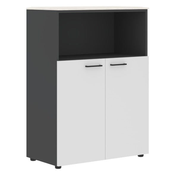 Шкаф с глухими малыми дверьми и топом JMC 85.3 856х452х1184 JAY в Махачкале 