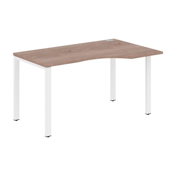 Стол эргономичный XS6CET 149(R) белый/антрацит 1400х900х750 XTEN-S60 в Махачкале 