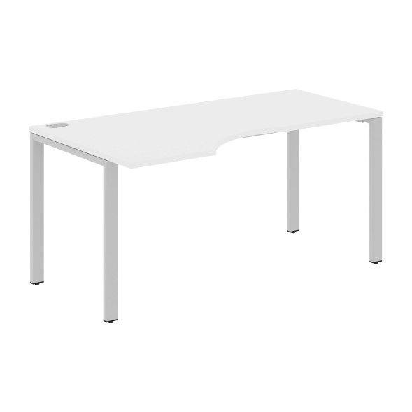 Стол эргономичный XS6CET 169(L) белый/антрацит 1600х900х750 XTEN-S60 в Махачкале 