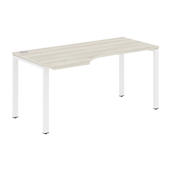 Стол эргономичный XS6CET 169(L) белый/антрацит 1600х900х750 XTEN-S60 в Махачкале 