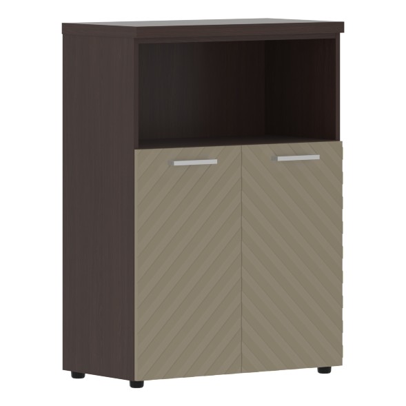 Шкаф с глухими малыми дверьми и топом TLMC 85.3 856х450х1203 TORR LUX в Махачкале 