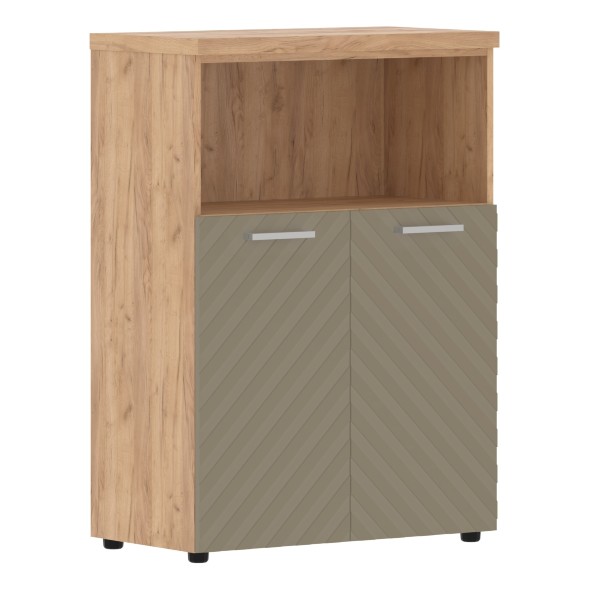 Шкаф с глухими малыми дверьми и топом TLMC 85.3 856х450х1203 TORR LUX в Махачкале 