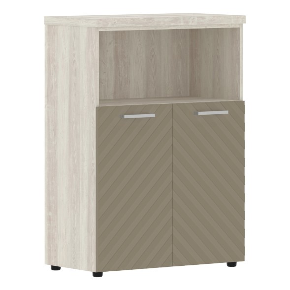 Шкаф с глухими малыми дверьми и топом TLMC 85.3 856х450х1203 TORR LUX в Махачкале 