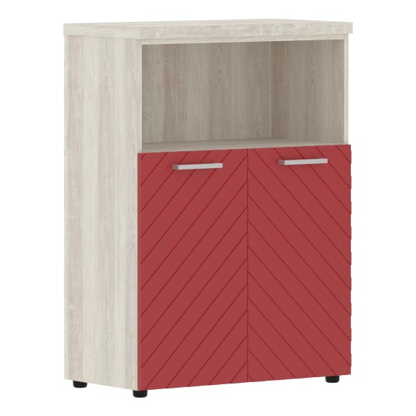 Шкаф с глухими малыми дверьми и топом TLMC 85.3 856х450х1203 TORR LUX в Махачкале 