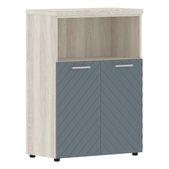 Шкаф с глухими малыми дверьми и топом TLMC 85.3 856х450х1203 TORR LUX в Махачкале 