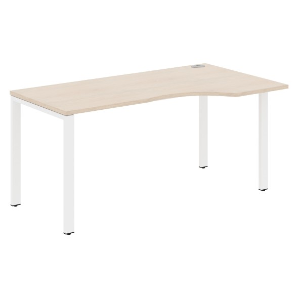 Стол эргономичный XS6CET 169(R) белый/антрацит 1600х900х750 XTEN-S60 в Махачкале 