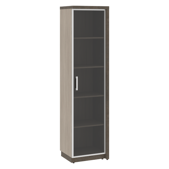 Шкаф СФ-534582 Бетон чикаго тем F187 ST9/Дрифтвуд H3090 ST22/Графит\Черный 537х454,5х2083 WOOD&amp;amp;STONE