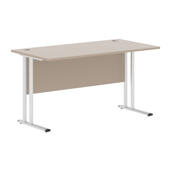 Стол письменный СП-3М Клен*/серебро 1400х720х755 IMAGO-M в Махачкале 