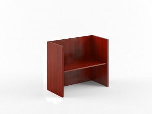 Стеллаж B 410 Бургунди 900х435х769