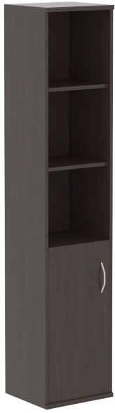 Шкаф колонка с глухой малой дверью СУ-1.1(L) Венге Магия 406х365х1975