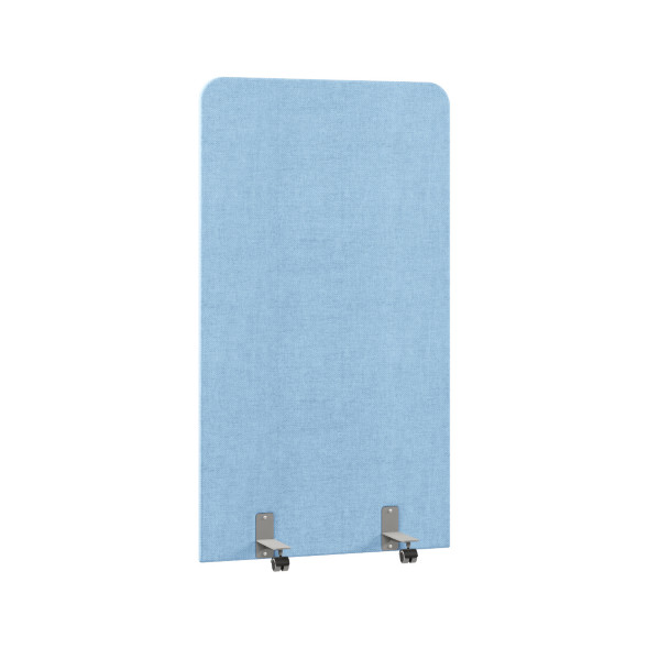 Акустическая перегородка на роликовых опорах RA.R-100/180 KITON 01/Серый 1000х28х1800 RAND Acoustic в Махачкале 