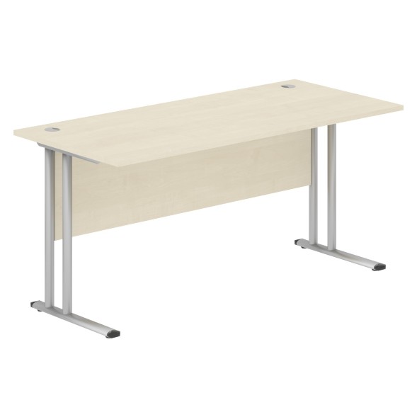 Стол письменный СП-4М Клен*/серебро 1600х720х755 IMAGO-M в Махачкале 