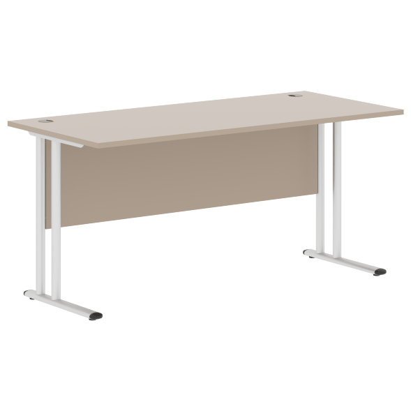 Стол письменный СП-4М Клен*/серебро 1600х720х755 IMAGO-M в Махачкале 