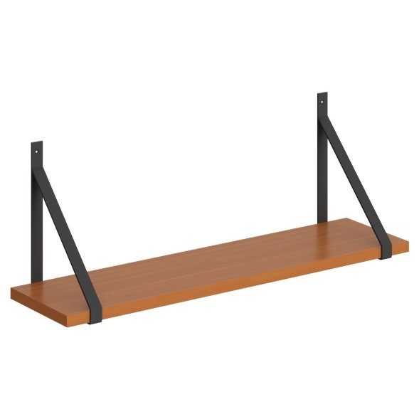 Полка с полкодержателями SH1-GINO 830х210х300 COFFEE в Махачкале 