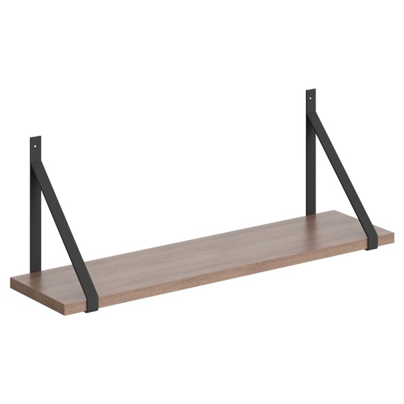 Полка с полкодержателями SH1-GINO 830х210х300 COFFEE в Махачкале 