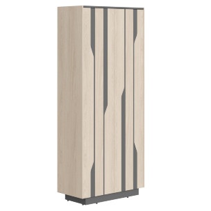 Шкаф СФ-574204 Дуб светлый/Белый премиум 900х430х2100 LINE