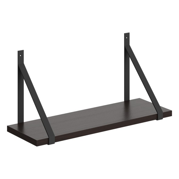 Полка с полкодержателями SH2-GINO 630х210х300 COFFEE в Махачкале 