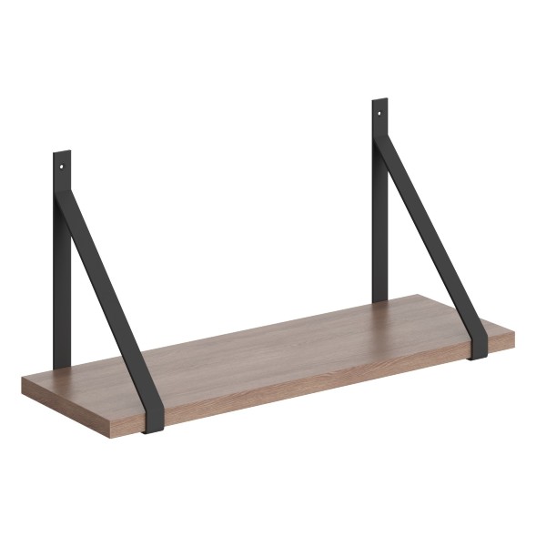 Полка с полкодержателями SH2-GINO 630х210х300 COFFEE в Махачкале 