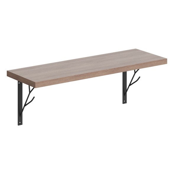 Полка с полкодержателями SH2-TREE 630х210х222 COFFEE в Махачкале 