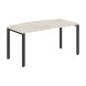 Стол руководителя XS6ET 169 белый/антрацит 1600х867х750 XTEN-S60 в Махачкале 