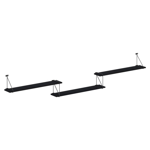 Полка с полкодержателями SH3-ROD/BAR 2380х166х392 COFFEE в Махачкале 