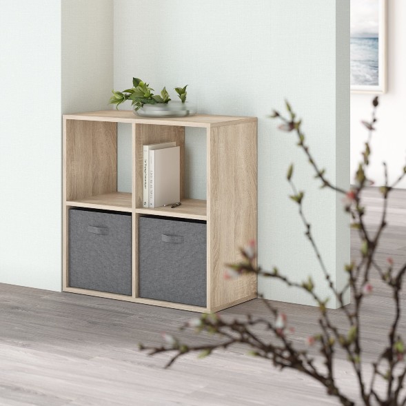 Стеллаж SH 7070 Дуб Сонома светлый 702х330х700 COMP в Махачкале 