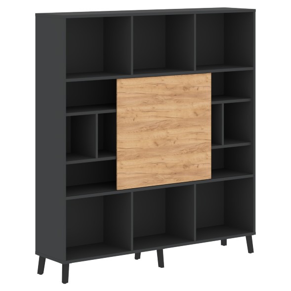 Стеллаж со слайд -дверью JHC 1840 1800х400х1950 JAY в Махачкале 