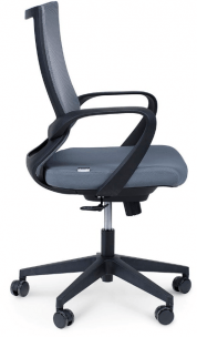 Кресло офисное Спэйс LB чёрный пластик