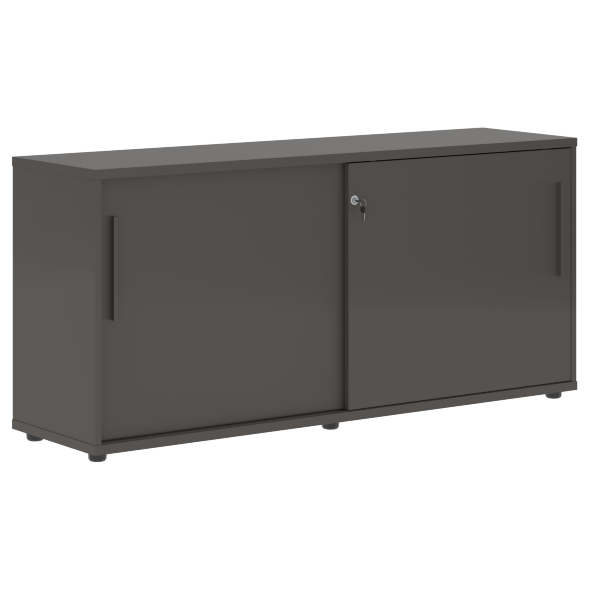 Шкаф низкий с дверьми купе ELC 1643 1606х430х750 EDIS