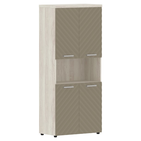 Шкаф с комплектами малых дверей и топом TLHC 85.4 856х450х1968 TORR LUX в Махачкале 