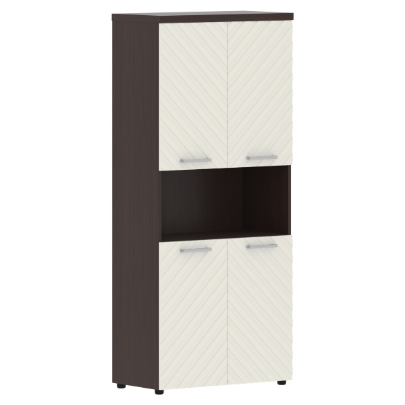 Шкаф с комплектами малых дверей и топом TLHC 85.4 856х450х1968 TORR LUX в Махачкале 