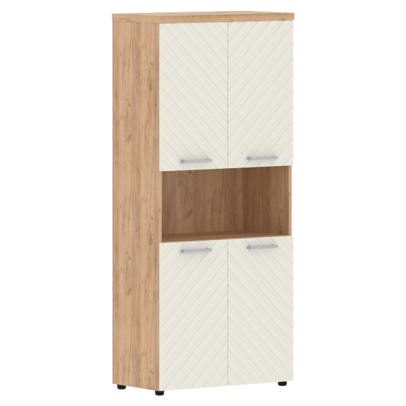 Шкаф с комплектами малых дверей и топом TLHC 85.4 856х450х1968 TORR LUX в Махачкале 