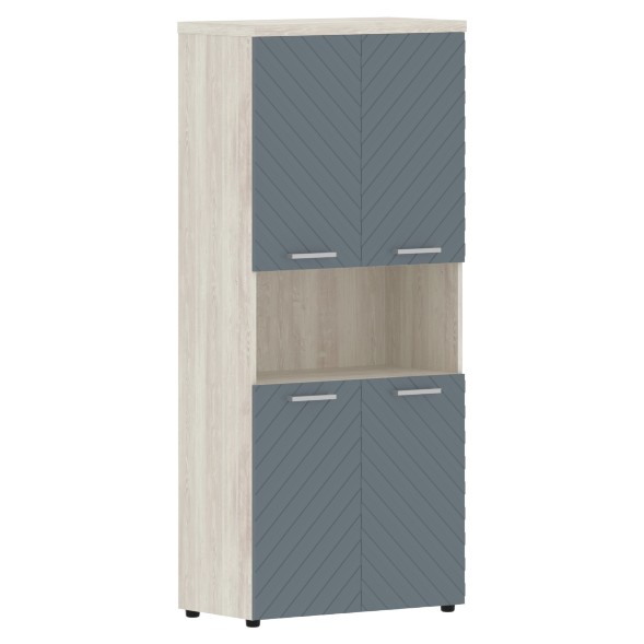 Шкаф с комплектами малых дверей и топом TLHC 85.4 856х450х1968 TORR LUX в Махачкале 