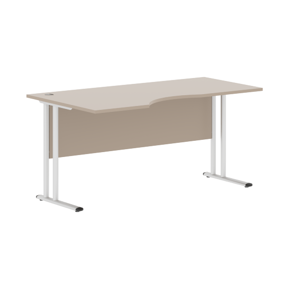 Стол эргономичный СА-1M(L) Клен*/серебро 1600х900х755 IMAGO-M в Махачкале 