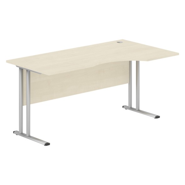 Стол эргономичный СА-1M(R) Клен*/серебро 1600х900х755 IMAGO-M в Махачкале 
