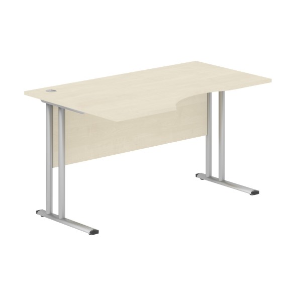 Стол эргономичный СА-2M(L) Клен*/серебро 1400х900х755 IMAGO-M в Махачкале 