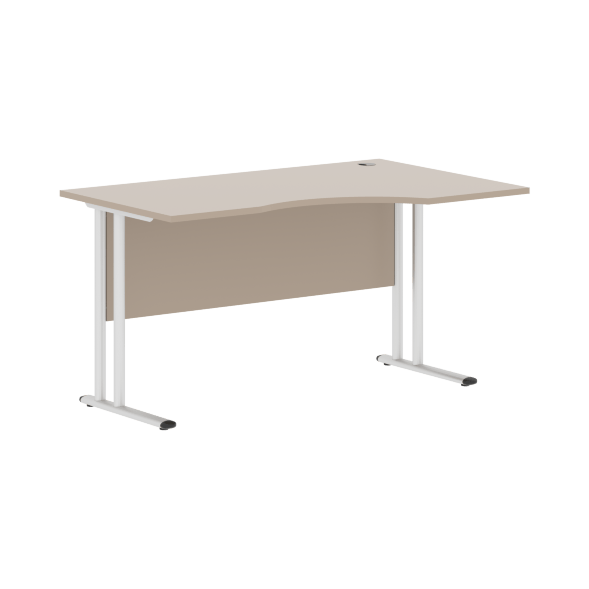 Стол эргономичный СА-2M(R) Клен*/серебро 1400х900х755 IMAGO-M в Махачкале 