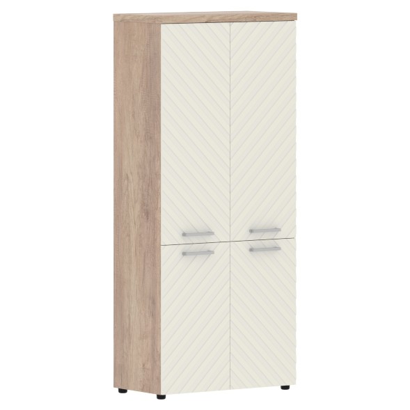 Шкаф со средними и малыми дверьми TLHC 85.3 856х450х1968 TORR LUX в Махачкале 