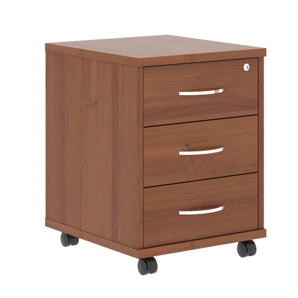 Тумба подкатная ТМ-3 Орех с фолдингом 412*450*551 IMAGO в Махачкале 