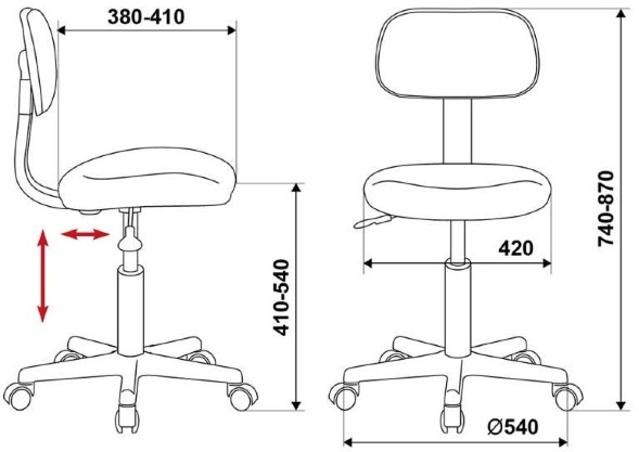 Кресло Бюрократ CH-1201NX